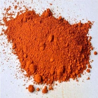 Orange järnoxid pigment