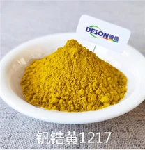 Glasyr Pigment Vanadin-zirkonium Gul